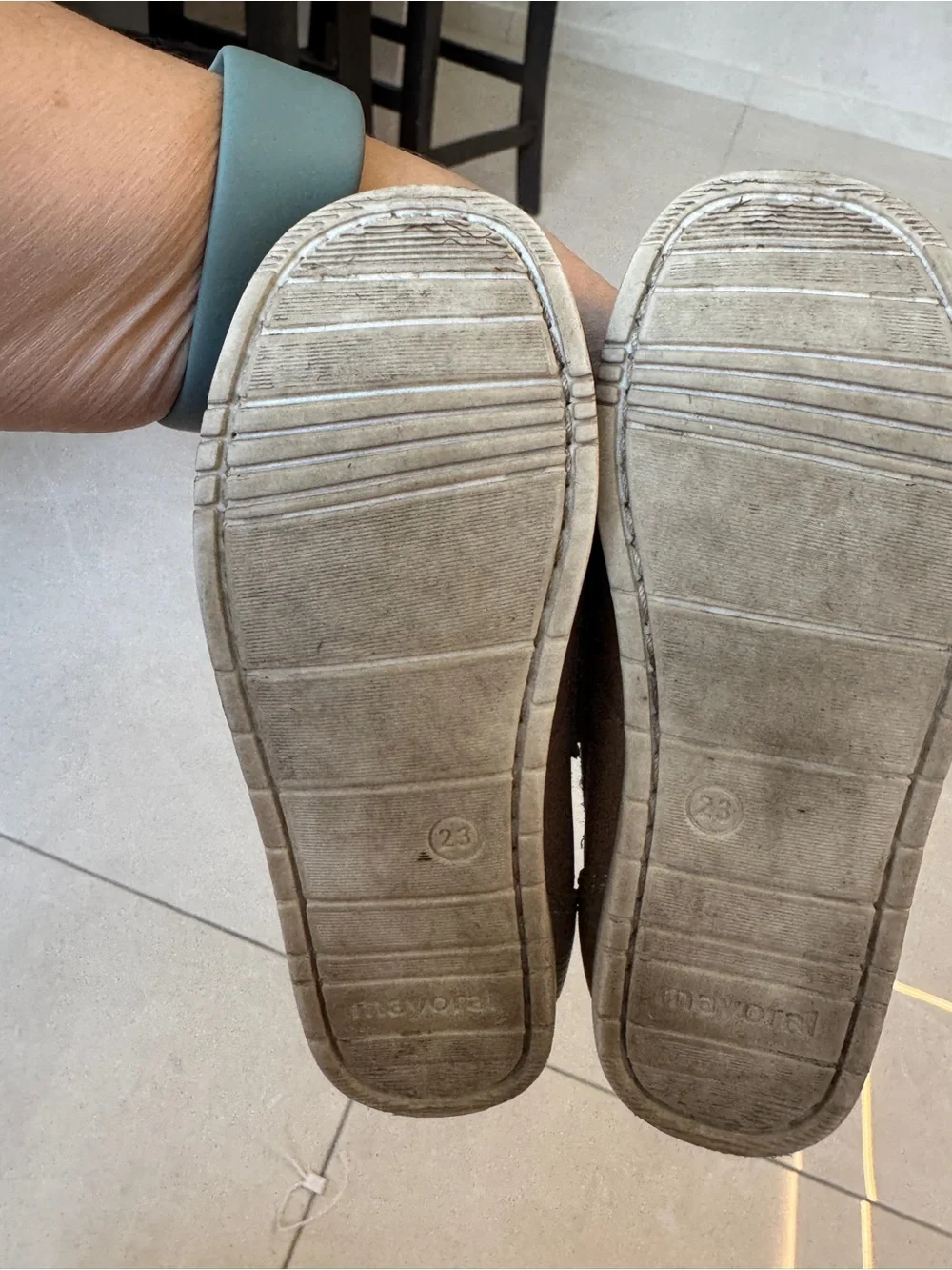 Mayoral Brown Toddler Moccasin-Style Leather Shoes